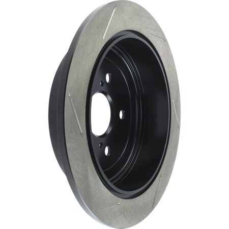 Centric StopTech Sport Slotted Brake Rotor; Rear Left, StopTech 126.44166SL